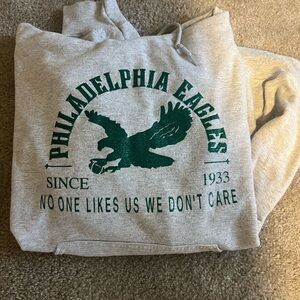 Philadelphia Eagles Gildan Gray Hoodie